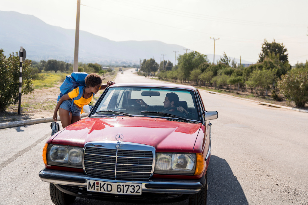 Simona Brown and Amir Khoury in The Little Drummer Girl