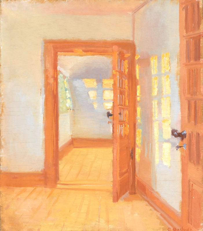 Anna Ancher, Interior. Brøndum's Annex, 1916. Courtesy of Skagens Museum