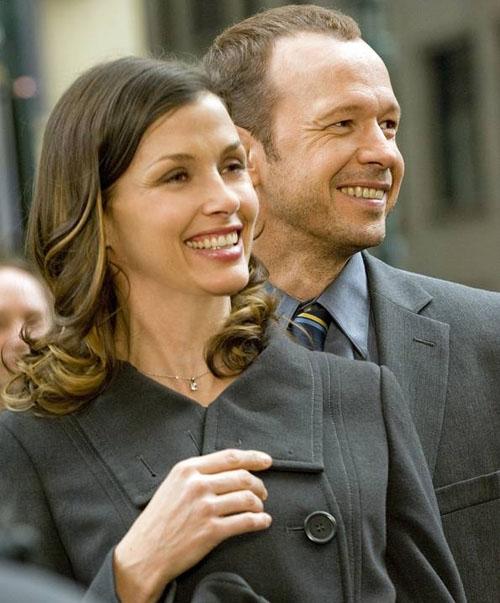 Bridget Moynahan as Assistant DA Erin Reagan-Boyle and Donnie Wahlberg as Detective Danny Reagan