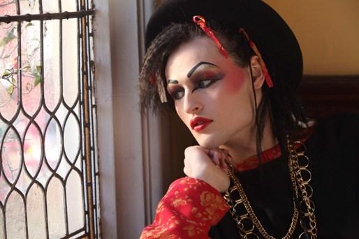 Do they really want to hurt him? Douglas Booth as Boy George in 'Worried about the Boy'