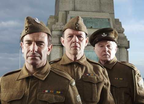 The last cast: Robson Green, Kevin Whately and Derek Jacobi in Alan Plater's 'Joe Maddison's War'