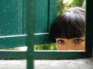 Sphinx-like: Magaly Solier as a Peruvian village girl in 'The Milk of Sorrow'