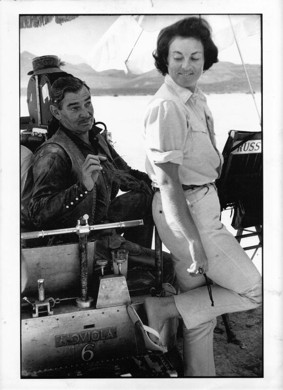 'He was a gentleman': Angela Allen with Clark Gable on the set of 'The Misfits'