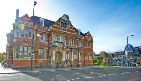Shepherd's Bush old library: the Bush Theatre's new home, already the base of a scripts library