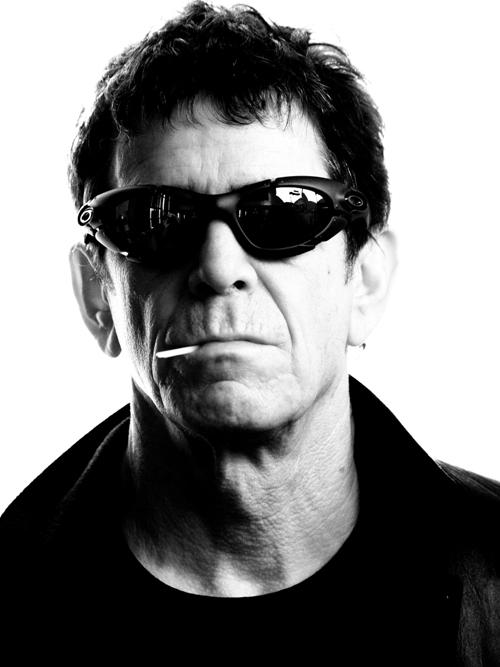 A self-portrait by Lou Reed, who is about to play some UK dates