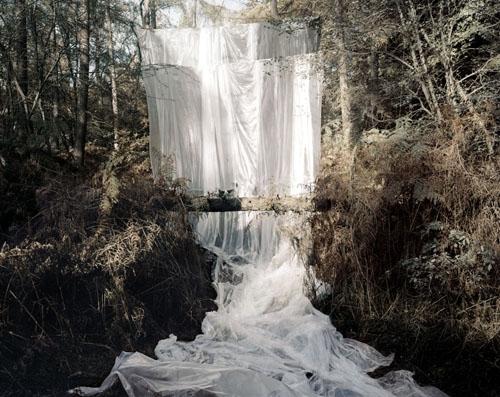 'Les Amants (Cascade )', 2009,  Noemie Goudal: The Cob Gallery opens with an exhibition that contemplates our modern relationship with nature