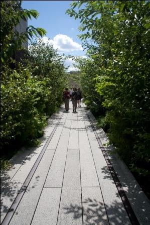 'A dramatic statement, 25ft off the ground': High Line Park in Manhattan