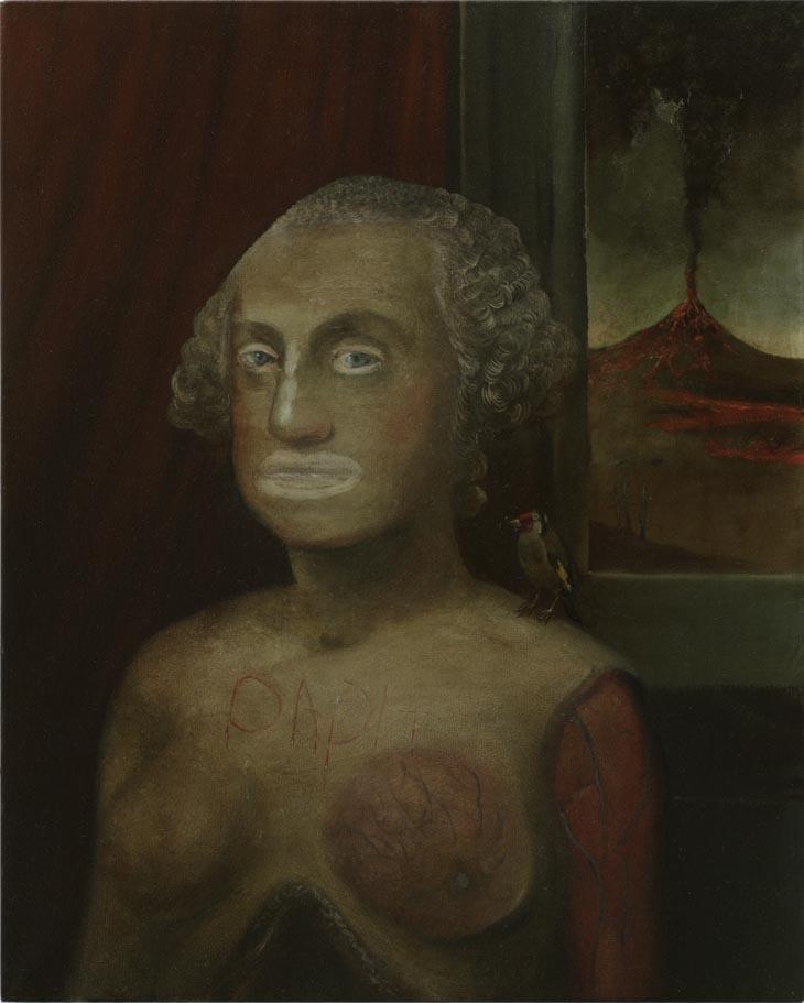 'Dad with Tits': Ged Quinn's oedipal twist on the famous portrait of George Washington