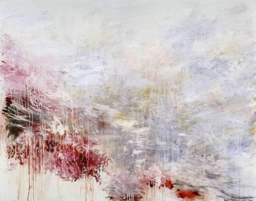 Twombly's 'Hero and Leandro (After Christopher Marlowe)' takes as its theme the classical legend of the doomed lovers