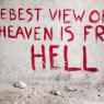 Graffiti in Helmand: One of ex-soldier Bran Symondson's Afghan photographs taken in 2010