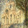 Kossoff: 'Christ Church, Spitalfields', 1999-2000