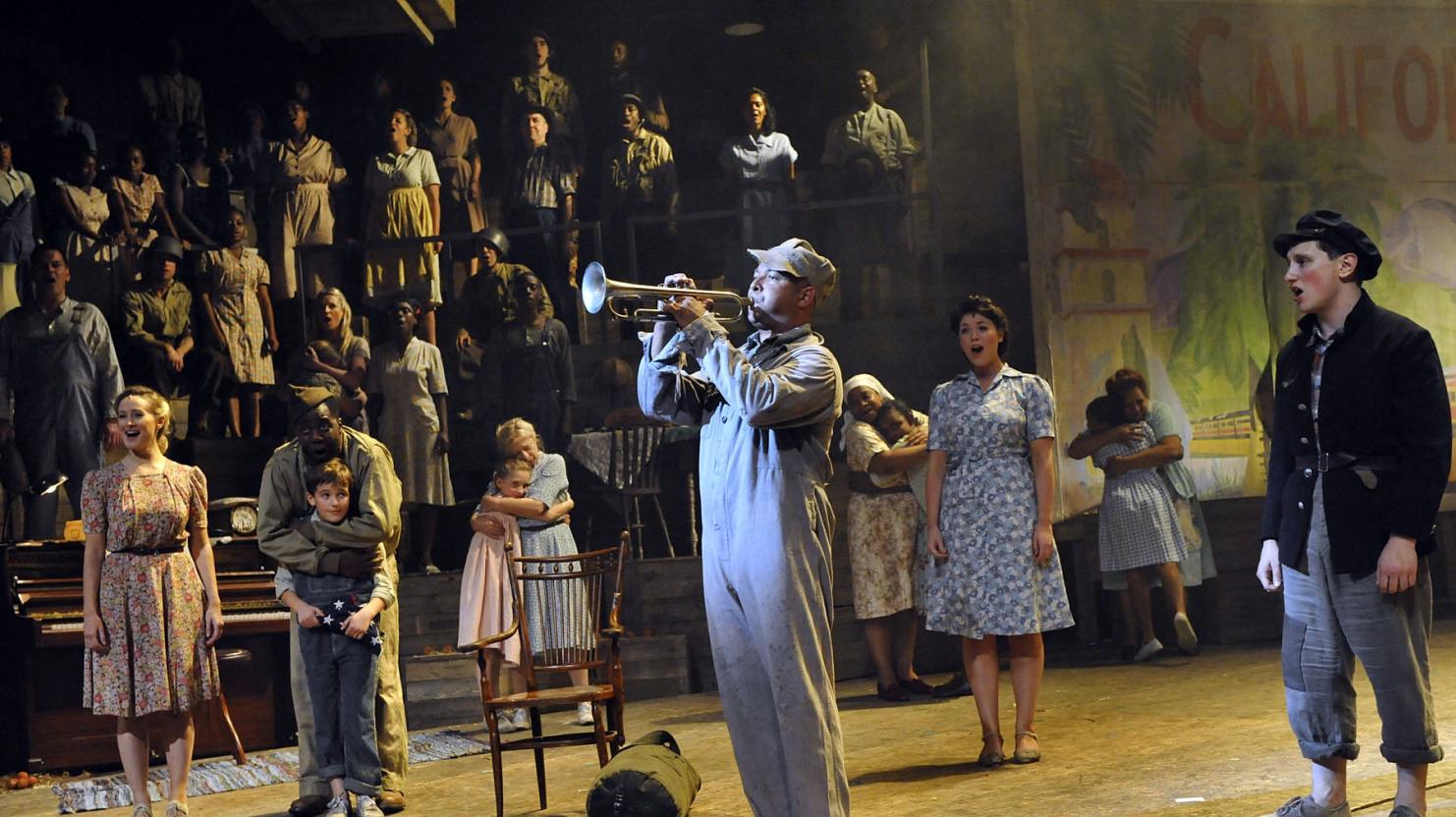 Beautiful music is in the air: The extraordinary ensemble cast of 'The Human Comedy'