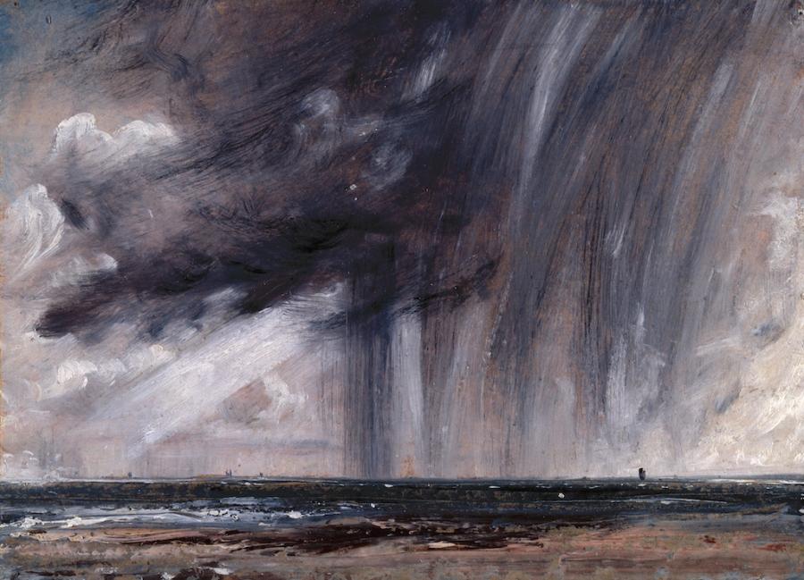  John Constable, John Constable RA, Rainstorm over the Sea, ca. 1824-1828. © Photo Royal Academy of Art. Photo: John Hammond