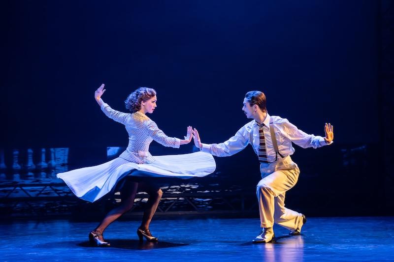 Ashley Shaw as Vicky Page and Reece Causton as Lermontov