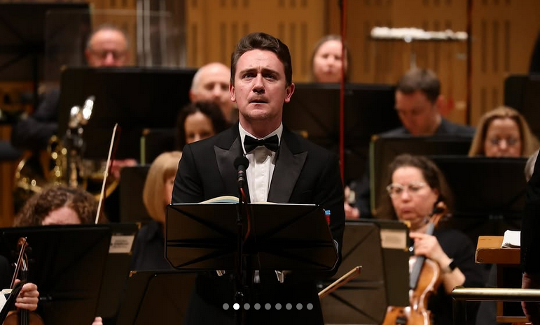 Sean Boylan in MacMillan's St John Passion