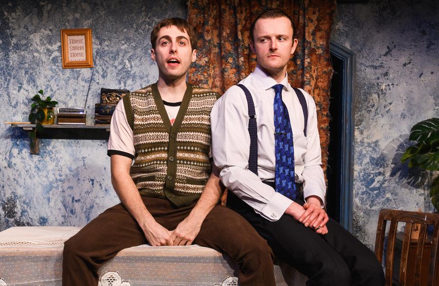 Fred Woodley Evans as Philip, Chris Walley as Treat in Orphans