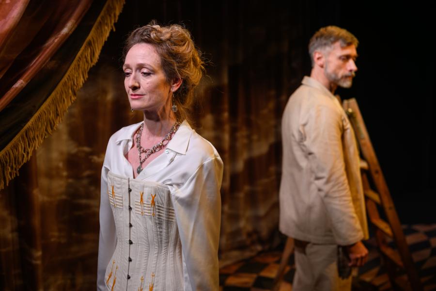 Rachel Pickup and Alan Turkington in Dear Liar