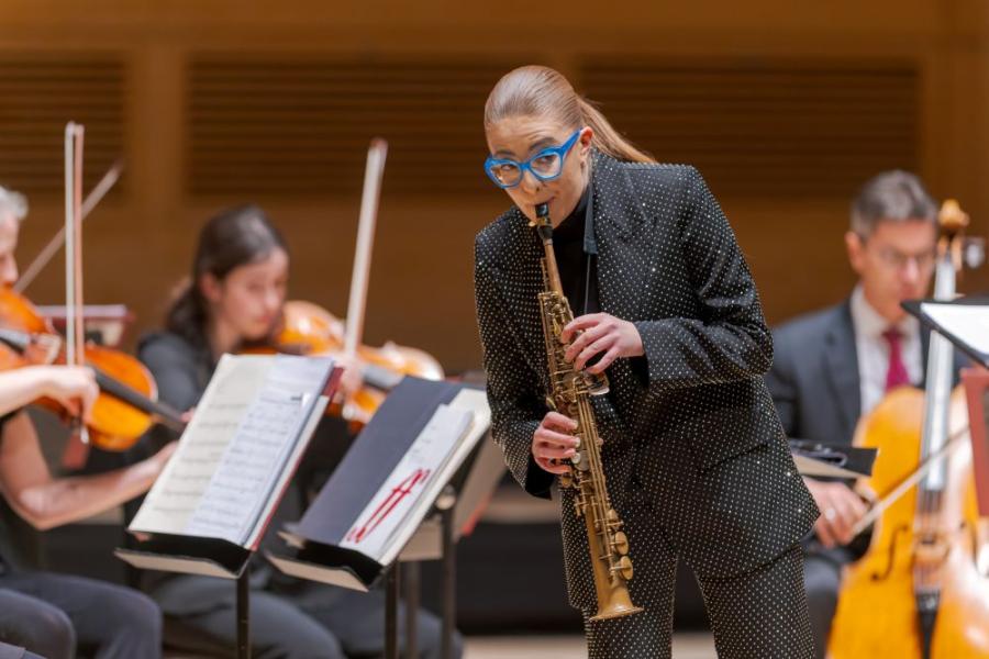 Jess Gillam in Glasgow