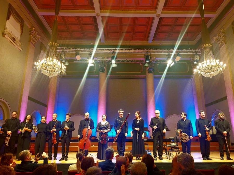 Mahler Chamber Orchestra after performing Wagner's 'Siegfried Idyll'