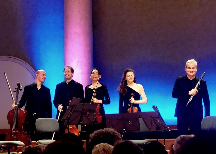 After Mozart's Clarinet Quintet in Baden-Baden