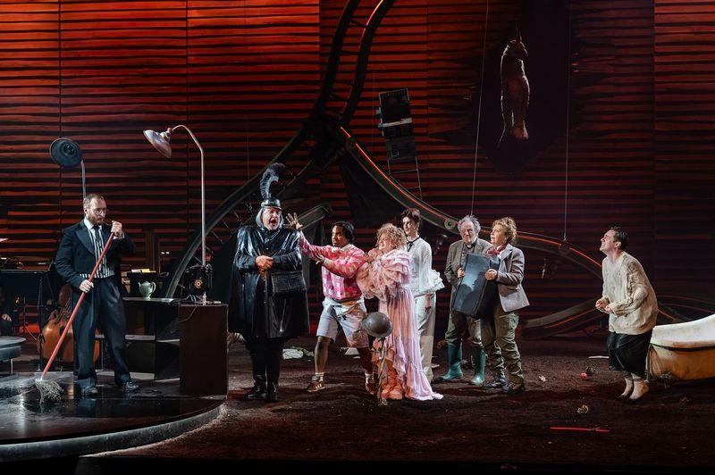 Scene from The Importance of Being Earnest at Garsington