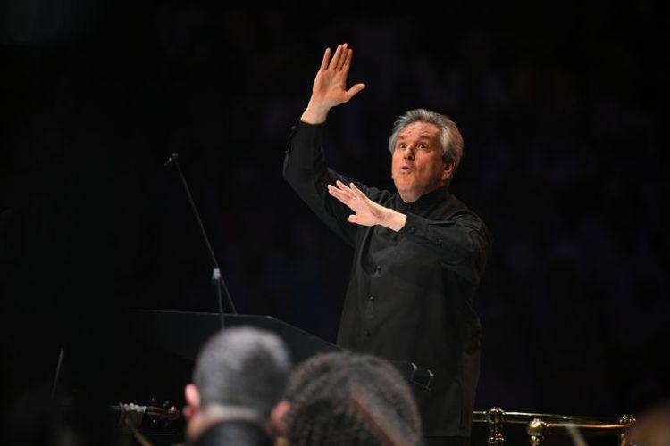 Antonio Pappano conducting Berlioz's Requiem at the Proms