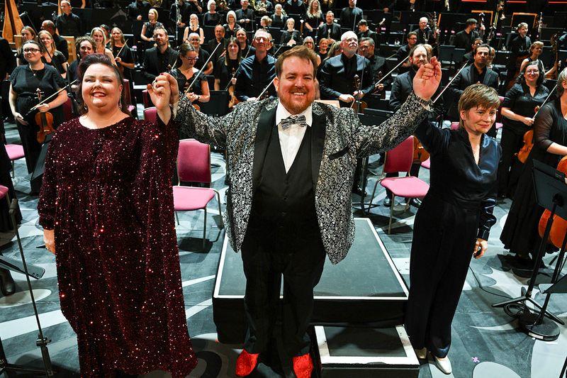 Jamie Barton, Clay Hilley and Anja Bihlmaier
