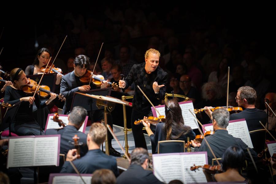 Yannick Nezet-Seguin and the Met Orcestra