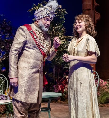 Irvine Iqbal (Rajah) with Ruby Ashbourne Serkis (Flora)