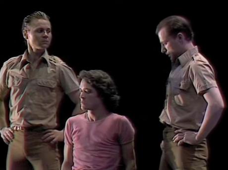 Matz Skoog, Koen Onzia and Kevin Richmond, original cast of Christopher Bruce's 1987 Swan Song