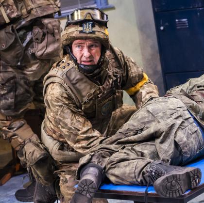 David Michaels as Sarge in Wretched Things from Ukraine Unbroken