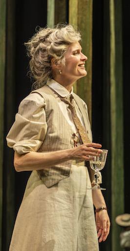 Justine Mitchell as Maria Lvovna in Summerfolk (c) Johan Persson
