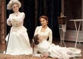 Angela Lansbury, Catherine Zeta-Jones and Keaton Whitaker as three generations of Armfeldts in 'A Little Night Music'